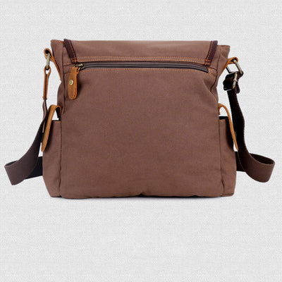 Vintage Large Capacity Canvas Messenger Bag