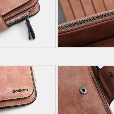 Multifunctional Vintage Large Capacity Long Wallet