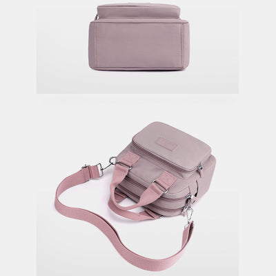 Crossbody Bag for Women Water Resistant Large Shoulder Purse Top-Handle Satchel