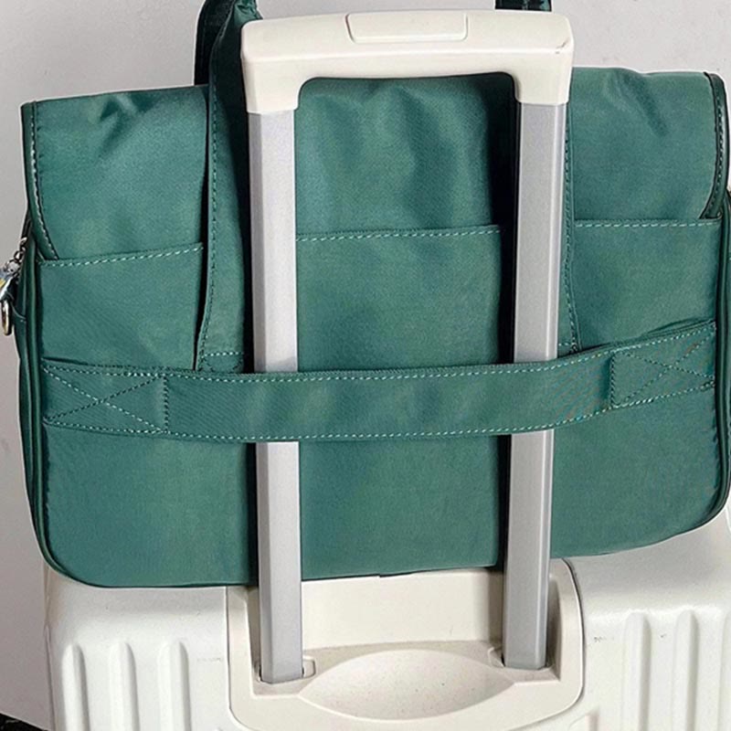 Crossbody Bag for Women Minimalist Plain Color Laptop Handbag