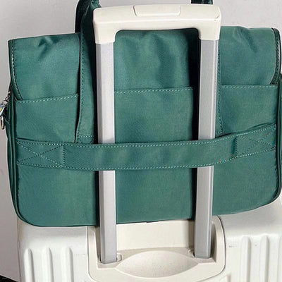 Crossbody Bag for Women Minimalist Plain Color Laptop Handbag