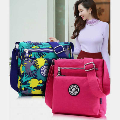 Walerproof Lightweight Casual Shoulder Handbag Purse Crossbody Bag Every Day Pack