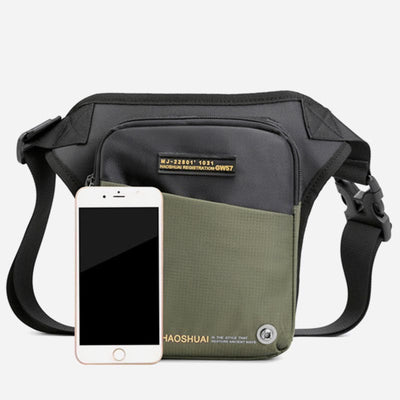 Crossbody Bag For Men Casual Outdoor Riding Sports Waterproof Bag