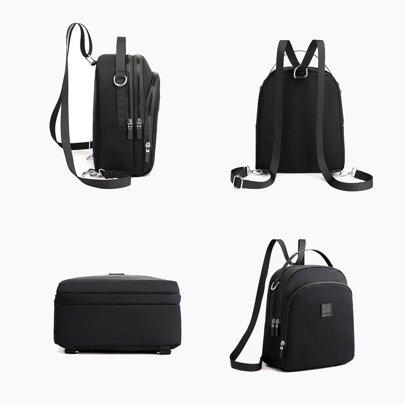 2 Way-use Waterproof Lightweight Casual Backpack Shoulder Bag