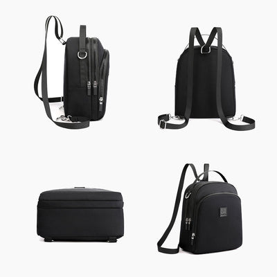 2 Way-use Waterproof Lightweight Casual Backpack Shoulder Bag