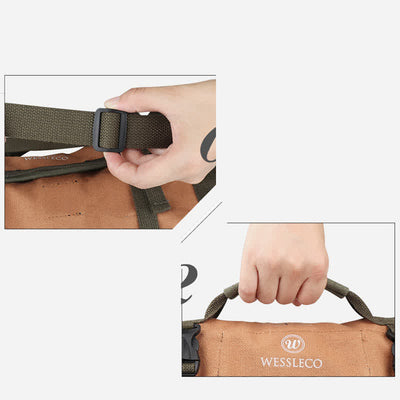 Roll Tool Pouch Rolling Tool Bag Handbag Shoulder Bag Tool Organizer