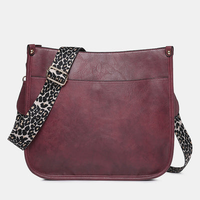 Vintage Crossbody Bag for Women Lightweight Waterproof Casual Shoulder Bag