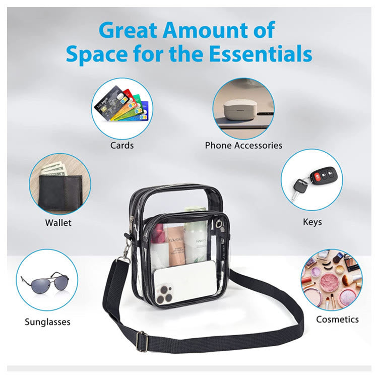Crossbody Bag For Outdoor Fitness Lightweight Adjustable Strap Leisure Bag