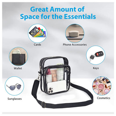 Crossbody Bag For Outdoor Fitness Lightweight Adjustable Strap Leisure Bag