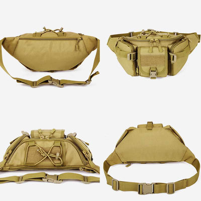 Waterproof Large Capacity Tactical Travel Waist Bag