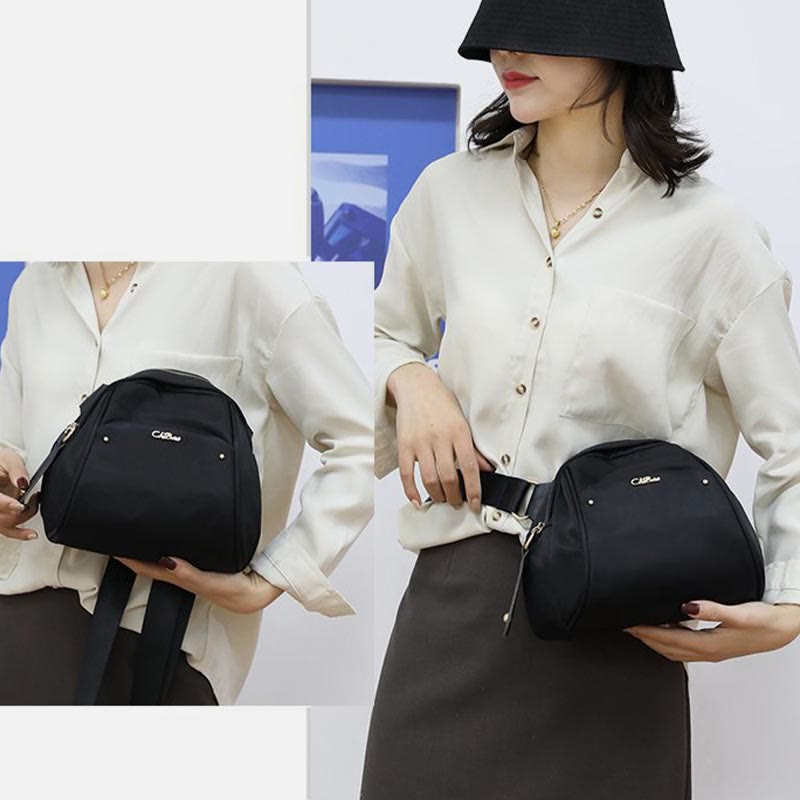 Simple Crossbody Bag For Women Large Space Nylon Outing Bag