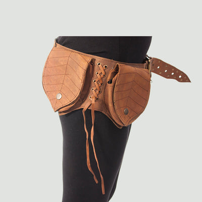 Waist Bag For Women Vintage Medieval Riveted Belt Satchel