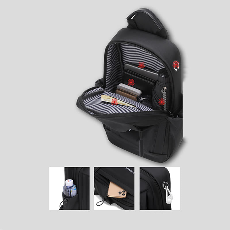 Sling Bag For Men Travel Daily Large Capacity Chest Bag