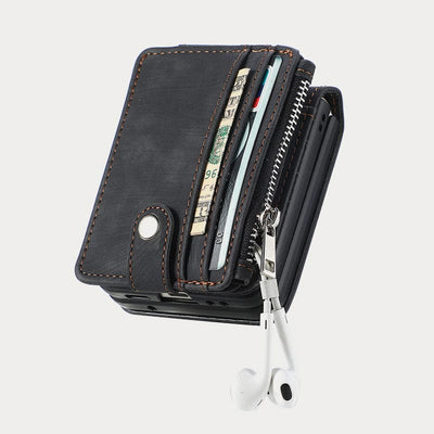 Phone Case For Z Flip 6 / Z Flip 5 2-In-1 Detachable Samll Wallet