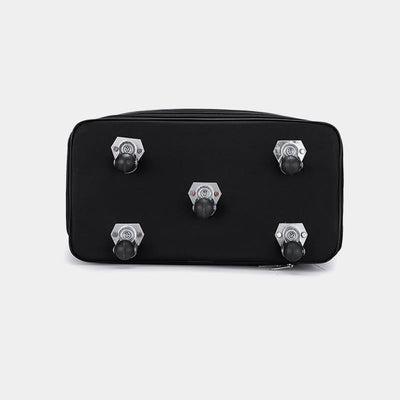 Expandable Spinner Wheel Travel Rolling Tote Luggage Bag Duffel Bag