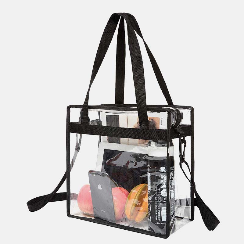 Large Capacity Waterproof Casual Transparent Shoulder Bag