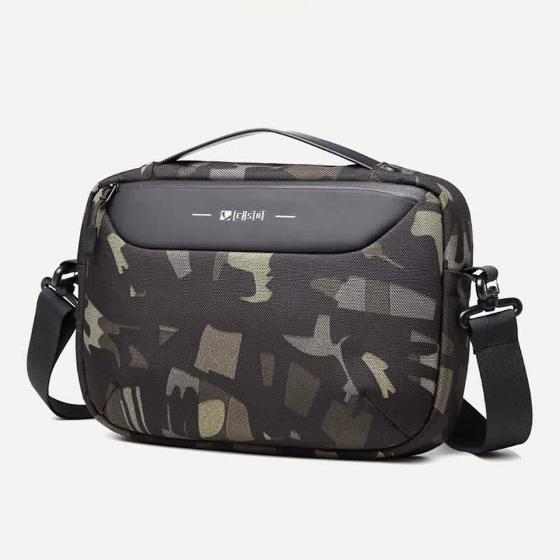 Waterproof Small Messenger Bag for Men Casual Business Shoulder Bag