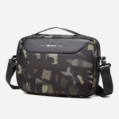 Waterproof Small Messenger Bag for Men Casual Business Shoulder Bag