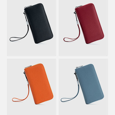 Classic Long Wallet RFID Roomy Leather Phone Purse For Women