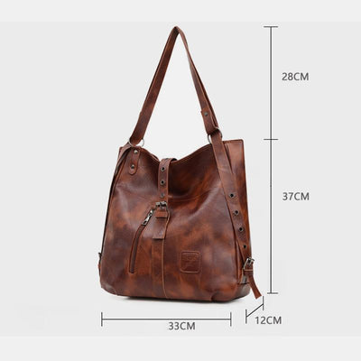 Large Capacity Multifunctional Retro Tote Bag