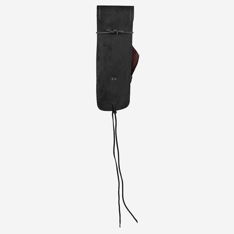 Retro Universal Leather Holster Medieval Cowboy Holster with Belt Loop