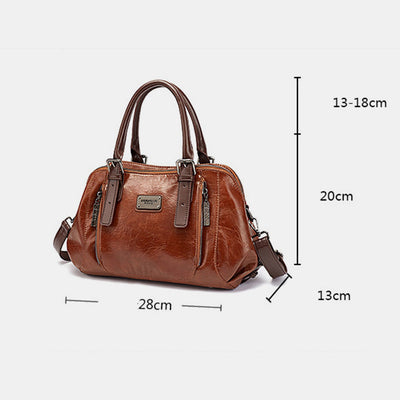 Large Capacity Vintage Luxury Tote Bag