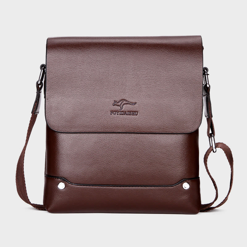 Ultra Thin Messenger Bag For Men Leisure Outings Crossbody Bag