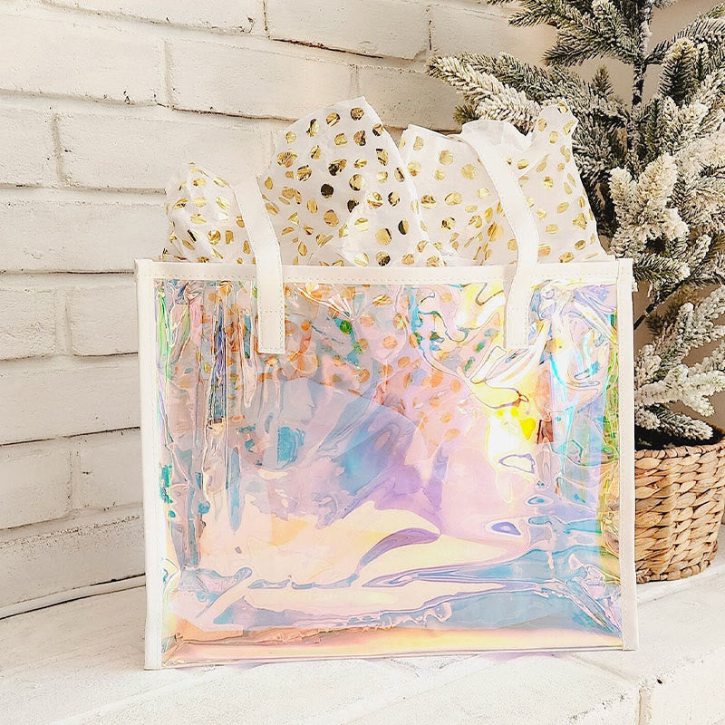 PVC Summer Beach Bag Waterproof Shopping Travel Tote