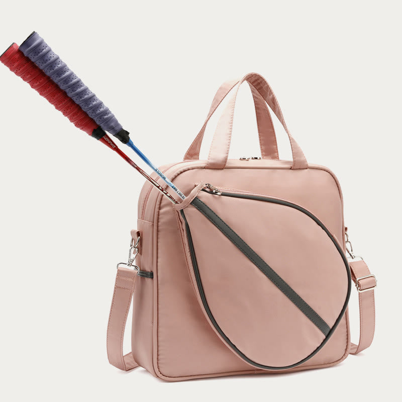 Racket Bag For Tennis Badminton Large Capacity Crossbody Bag