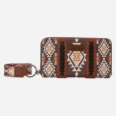 Bohemian Wallet Vintage Canvas Ethnic Style Small Clutch For Women