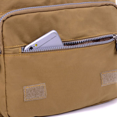 Large Capacity Waterproof Nylon Crossbody Bag