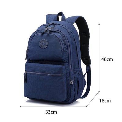Multi-Pocket Backpack Casual Daypack Laptop Backpack Bookbag for Women Student