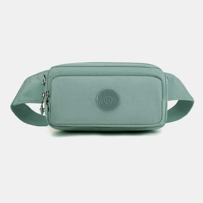 Lightweight Waterproof Waist Bag for Women with Crossbody Strap