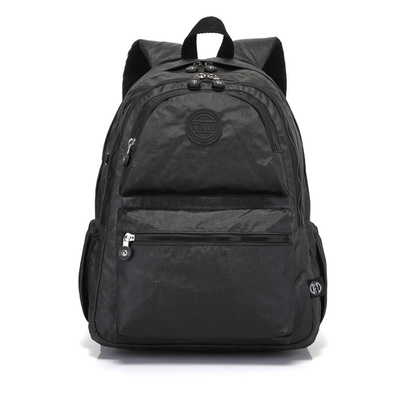 Fashion Backpack Water Resistance Lightweight Casual Daypack Teen Girls Bookbags - Black - image 15
