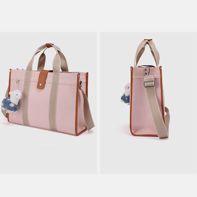 Multi-Slot Tote Bag Large Capacity Handbag for New Mom Shoping Beach Travel Purse