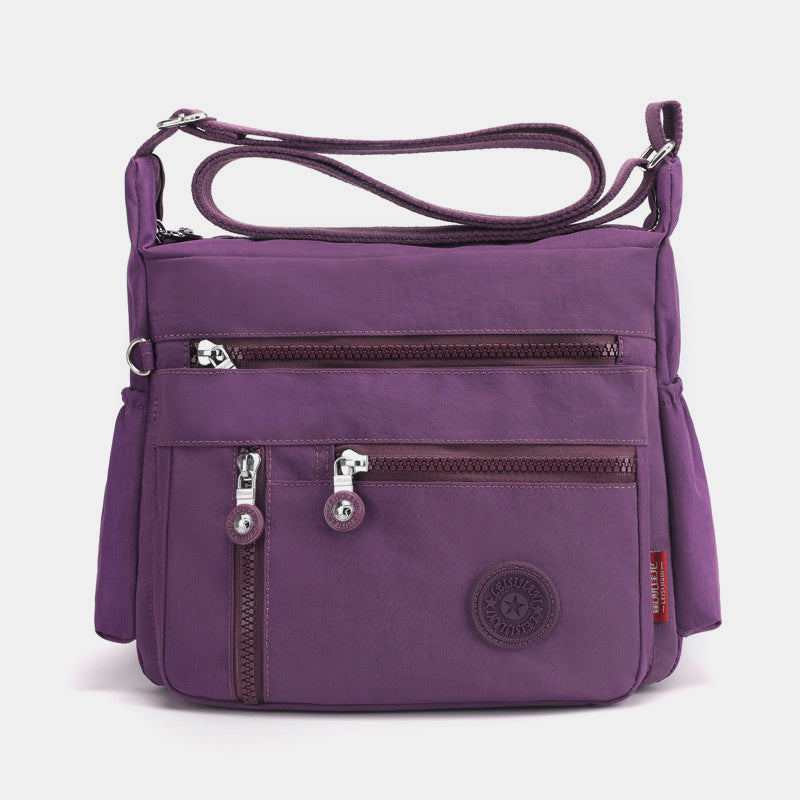 Large Capacity Multi-Pocket Waterproof Lightweight Casual Crossbody Bag