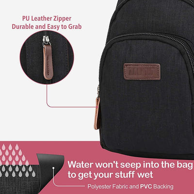 Multi-Carry Large Capacity Waterproof Anti-theft Sling Bag Backpack
