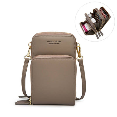 Large Capacity Multi-Pocket Crossbody Phone Bag