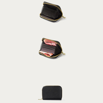 Card Holder For Women Daily RFID Protection Multiple Slots Purse