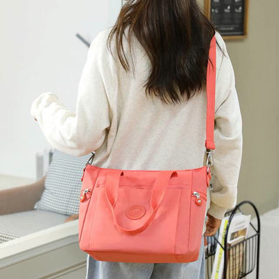 Women Lightweight Waterproof Handbag Multi-Pocket Crossbody Shoulder Bag Purses