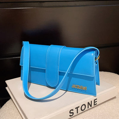 Shoulder Bag For Women Solid Color Square Elegant Dating Bag