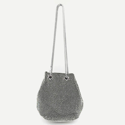 Glitter Shoulder Bag Purses Handbags Crystals Evening Bag for Women Girls