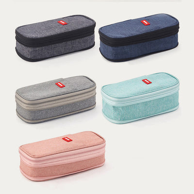 Pencil Case For Study Color Matching Large Capacity Pencil Bag