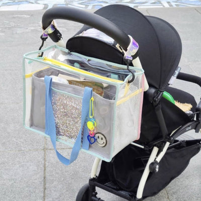 Large Capacity Waterproof Clear PVC Beach Bag Tote Shoulder Handbag