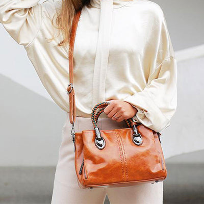 Classical Retro Multi-Pocket Handbag