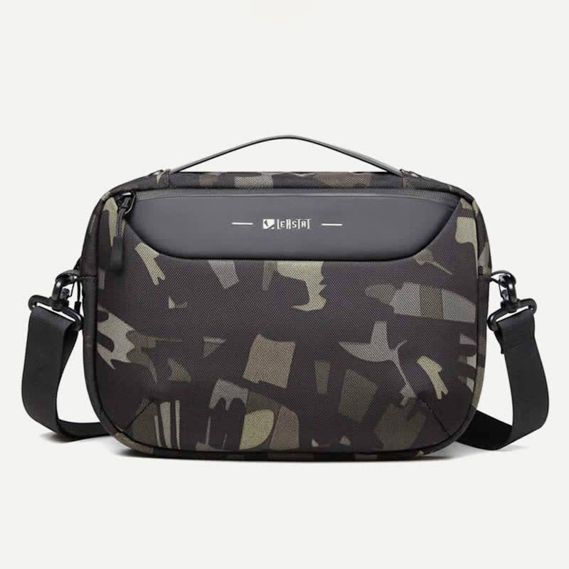 Waterproof Small Messenger Bag for Men Casual Business Shoulder Bag