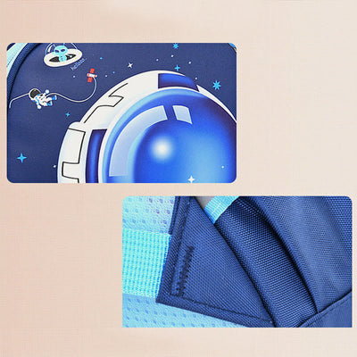 Backpack For Kids Cartoon Character Printing Lightweight Oxford Schoolbag