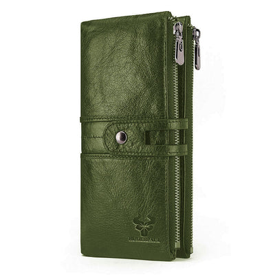 Genuine Leather Large Capacity Wallet