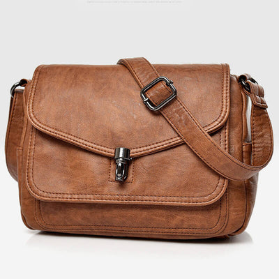 Vintage Waterproof Large Capacity Crossbody Bag