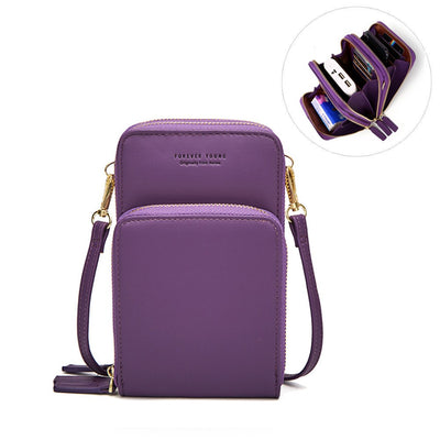 Large Capacity Multi-Pocket Crossbody Phone Bag